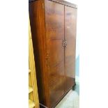 Walnut wardrobe