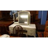 White dressing table