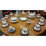 Large Royal Doulton Sherbrooke tea and dinner service