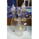 3 Decanters