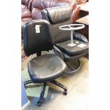 Two swivel chairs