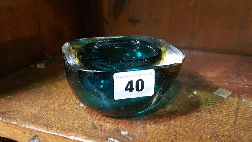 Somerso glass bowl