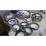 Quantity of Willow pattern china