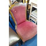 Edwardian nursing chairs