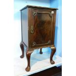 Mahogany bedside cabinet