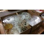 Assorted glassware