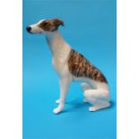 A large Winstanley Lurcher, 32cm height