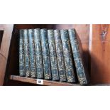 9 Volumes 'Le Prisme Album Des Frances' half leath