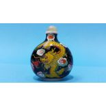 A Chinese snuff bottle