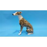 A Winstanley Lurcher, 32cm height