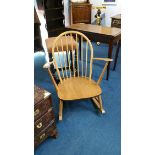 An Ercol rocking chair