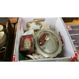 Box of china and glassware