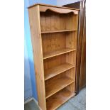 Pine bookcase