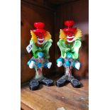 2 Murano clowns