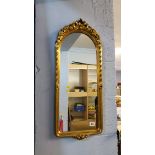 Gilt framed mirror