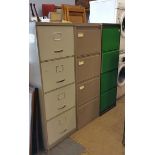 3 Filing cabinets