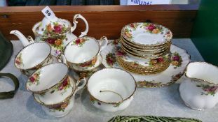 Royal Albert Old Country Rose tea set