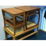 Quantity of teak tables