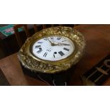 A French 'Chanteloup 'a la Poote' wall clock