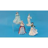 Four Royal Doulton ladies