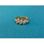 A 9ct gold dress ring, 3.5g
