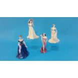 Four Royal Doulton ladies