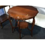 Edwardian mahogany occasional table