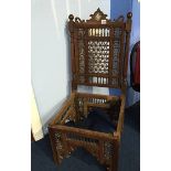 An Islamic / Middle Eastern chair