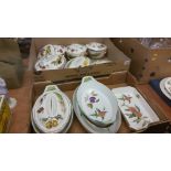 2 Trays of Royal Worcester 'Evesham'