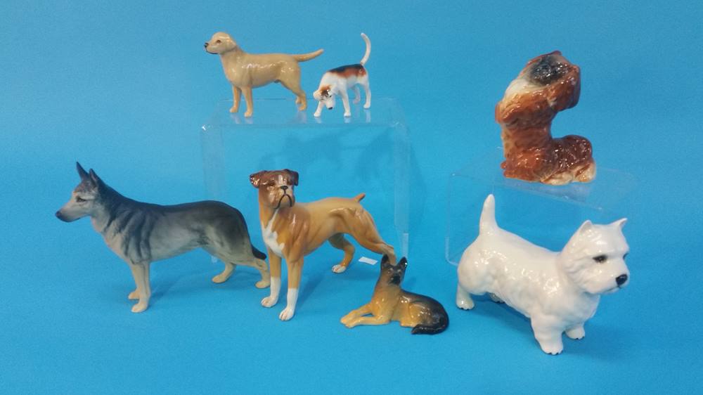 A Collection of Beswick dogs etc. - Image 2 of 2