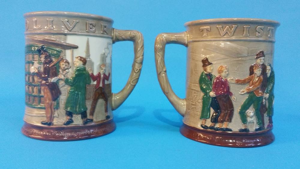 Two Royal Doulton 'Oliver Twist' tankards - Image 3 of 4