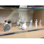 Collection of Nao figurines