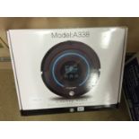 A Cleaning Robot Vacuum, model A338