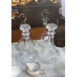 Four Decanters