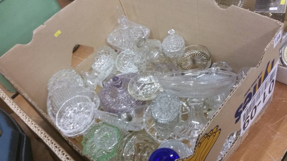 Box of glassware