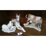 Three Lladro figures