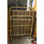 Brass bed ends