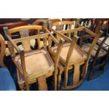 4 Oak chairs