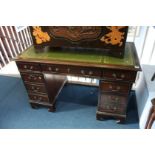 Pedestal desk