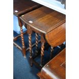 Oak gateleg table