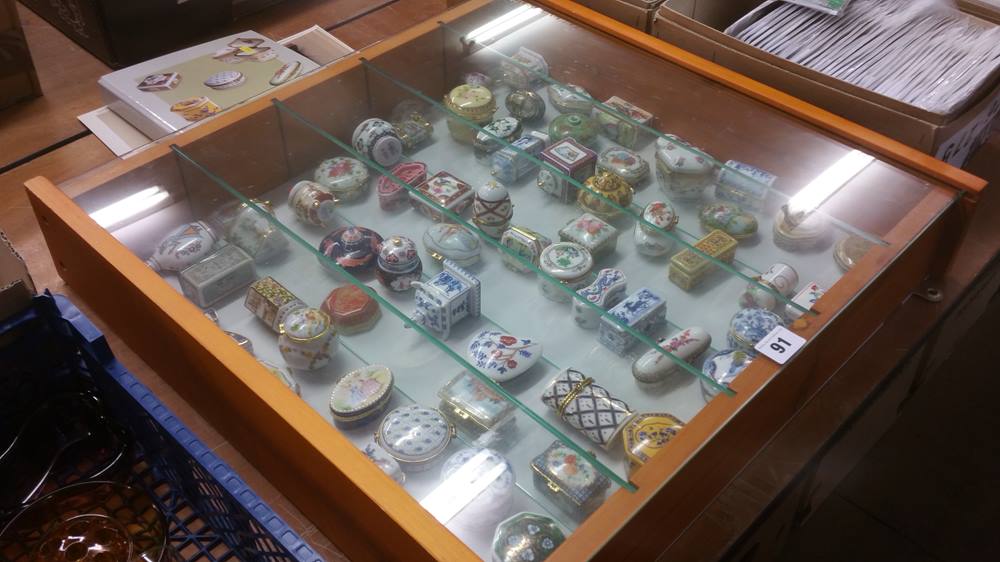 Collection of trinket boxes