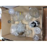 Box of glassware etc.(coffee pots in previous picture removed)