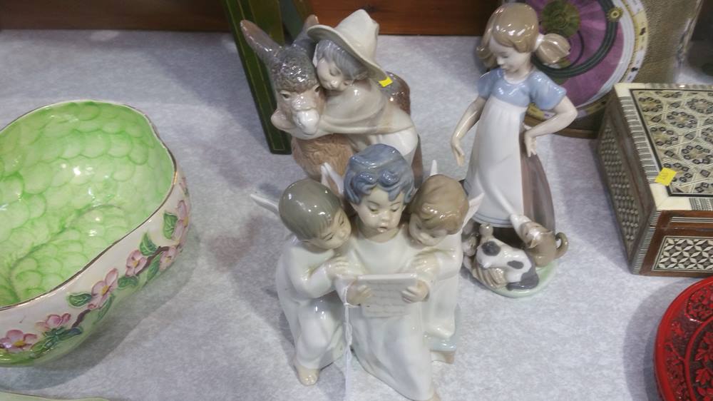 3 Lladro figures