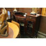 Victorian mahogany side cabinet