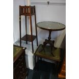 Plant pedestal, occasional table etc.