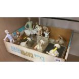 Box of Continental figures, Hummel etc.