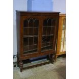 Oak china cabinet