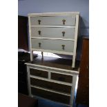 Two chests of drawers