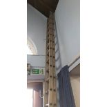 Long extending ladders