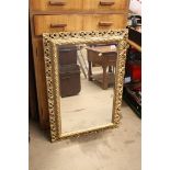 Gilt framed mirror